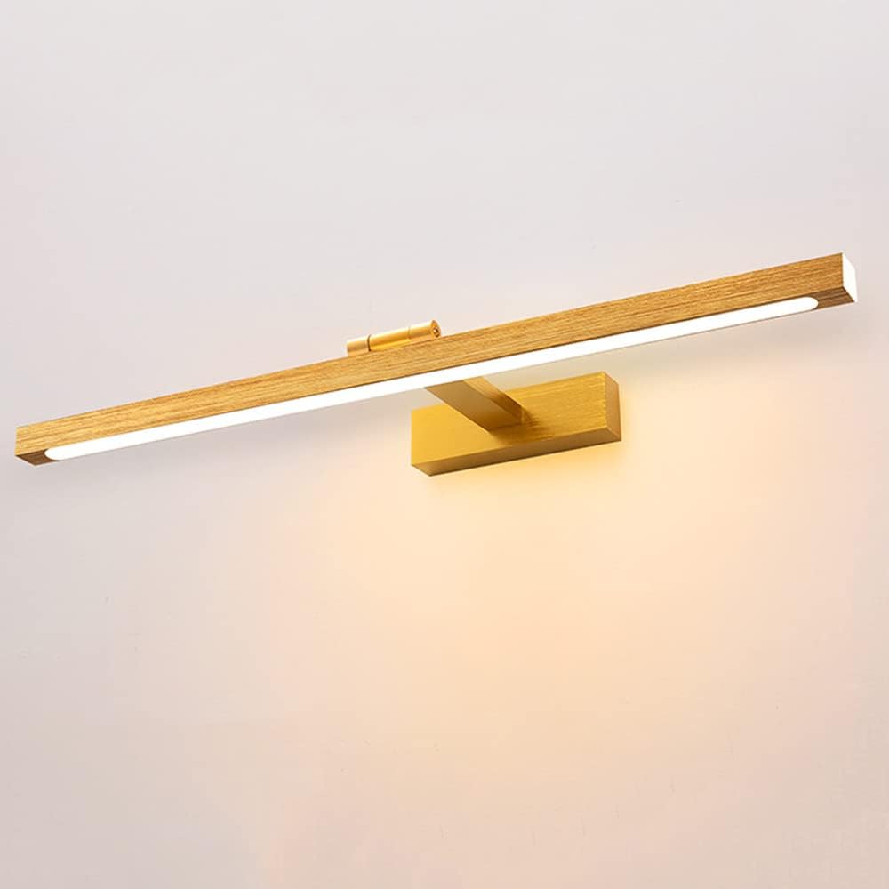 Creative Gold Aluminum LED Wall Sconces Modern Rectangle Bracket Light Mirror Front Living Room Dresser Indoor Deco Wall