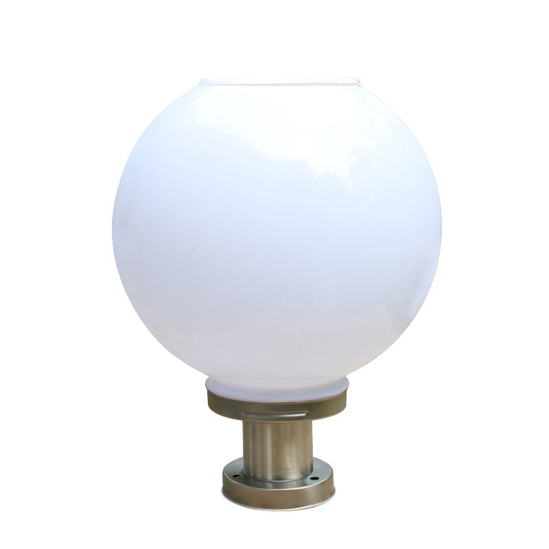 High Brightness IP65 Waterproof LED Solar Patio Landscape Pillar Light Courtyard Electric Outdoor Decoration Garden Lawn DC