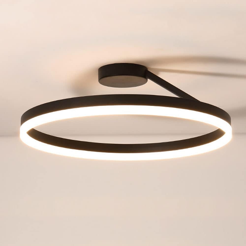 Minimalist Ceiling Lamp Circle Led Ceiling Light for Living Room Bedroom Restaurant Hall Minimalist Surface Mounted Aluminum