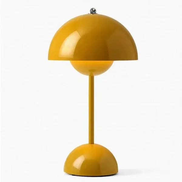 Luxury Modern Cordless Smart Wireless LED Night Light Rechargeable Table Lamp Bedroom Restaurant Decor Electric Battery Indoor