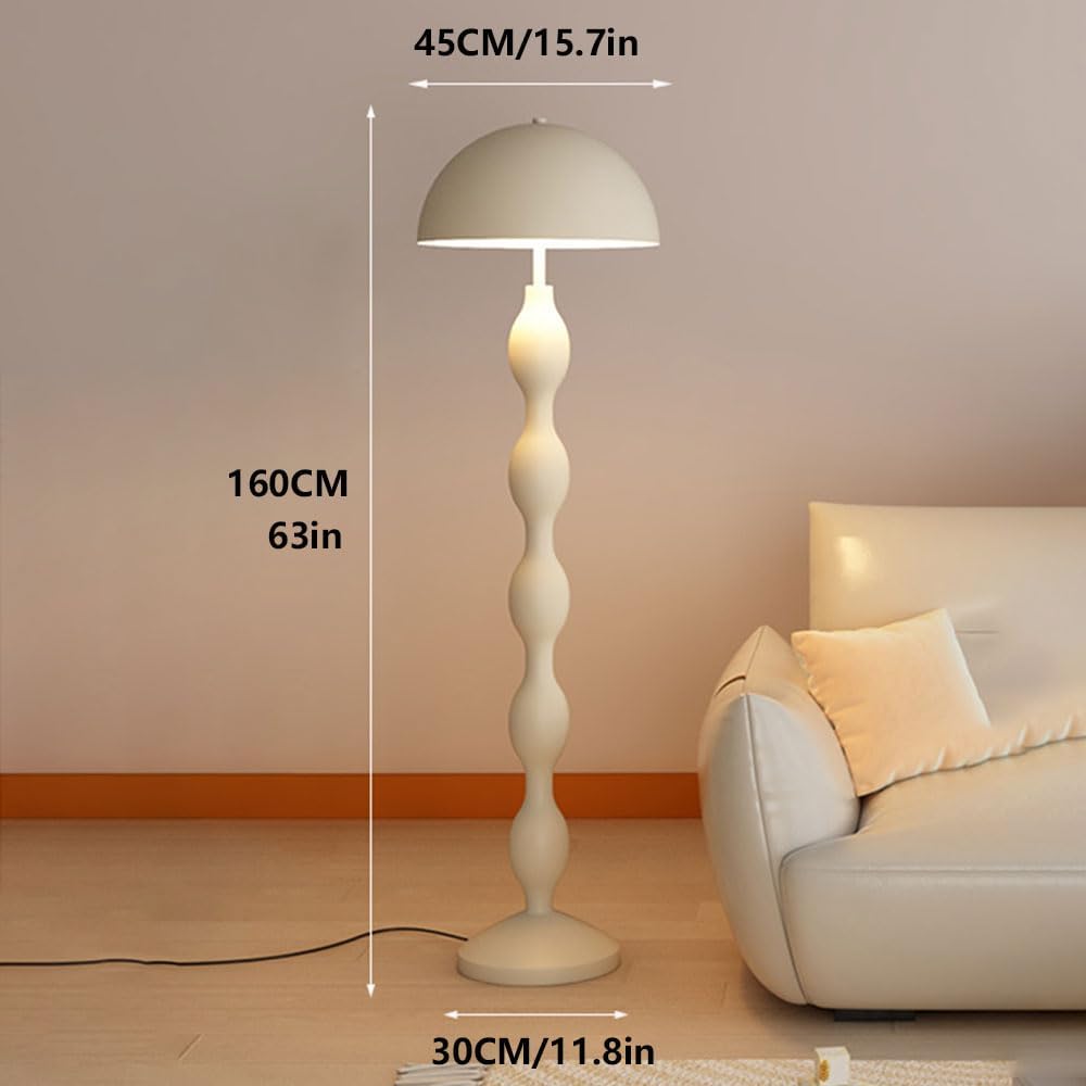 Modern Creative Fashion Floor Lamp Tall Standing Lamps with Foot Switch Indoor for Living Room Study Room Office Bedroom LED 60