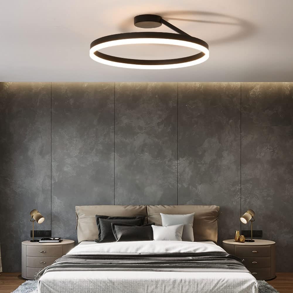 Minimalist Ceiling Lamp Circle Led Ceiling Light for Living Room Bedroom Restaurant Hall Minimalist Surface Mounted Aluminum