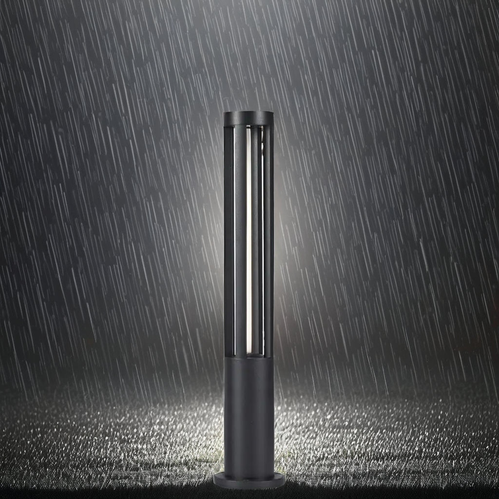 LED Lighting Aluminum Threen Luxury Lalamploor Lantern IP65 Waterproof 3000K Outdoor Post Bolwall Lanternatio Courtyard Driveway