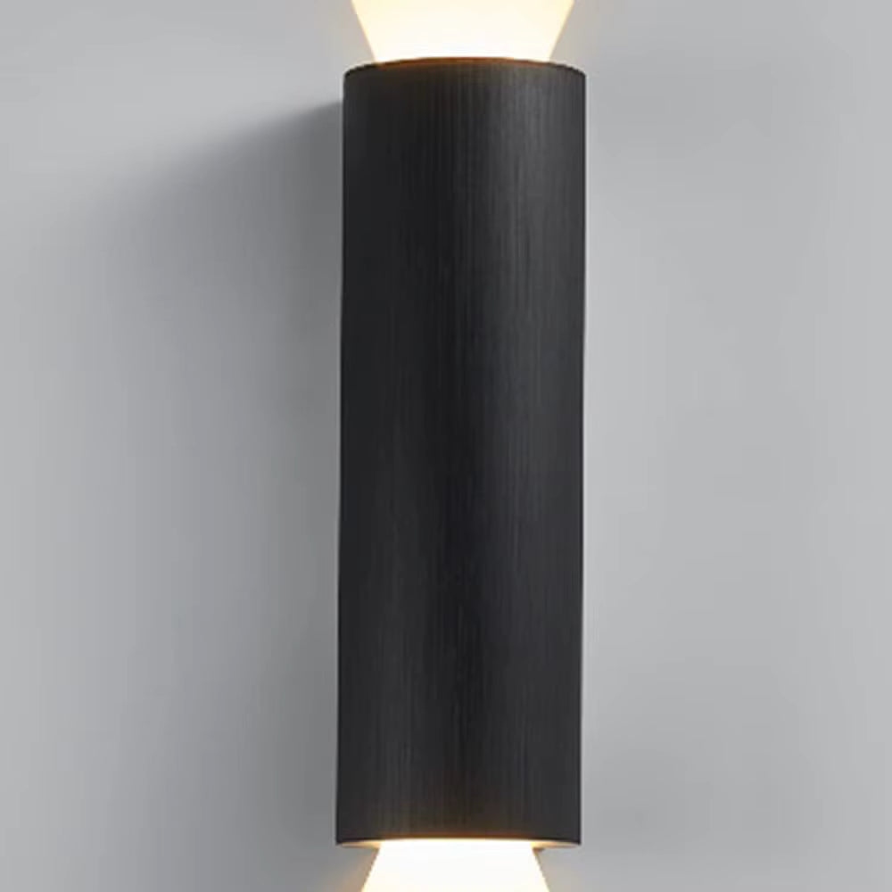 12W Cylindrical LED Wall Lamp Aluminum Modern Simple Indoor Downlight Warm 3000K Light Bedroom Living Room Wall Mounted Lantern