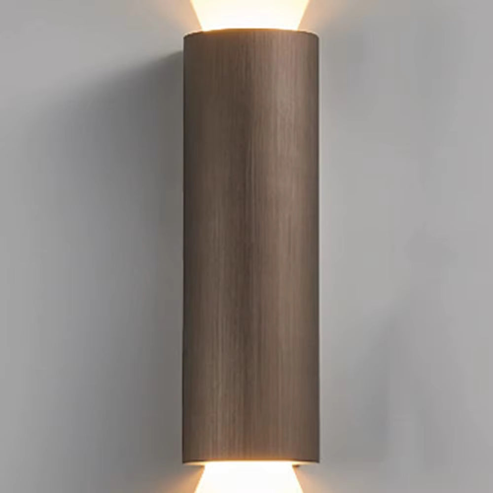 12W Cylindrical LED Wall Lamp Aluminum Modern Simple Indoor Downlight Warm 3000K Light Bedroom Living Room Wall Mounted Lantern