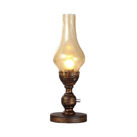 Hot Selling Modern Nordic Metal Gold LED Dining Table Lamp Cordless Bedside Lamps Rechargeable DC Power Bedroom Restaurant Use