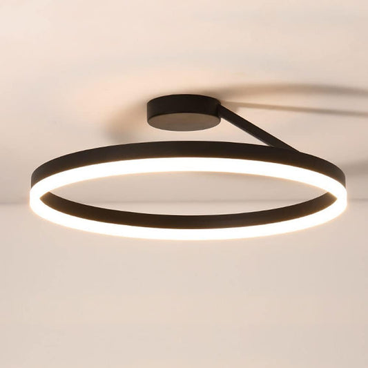 Minimalist Ceiling Lamp Circle Led Ceiling Light for Living Room Bedroom Restaurant Hall Minimalist Surface Mounted Aluminum