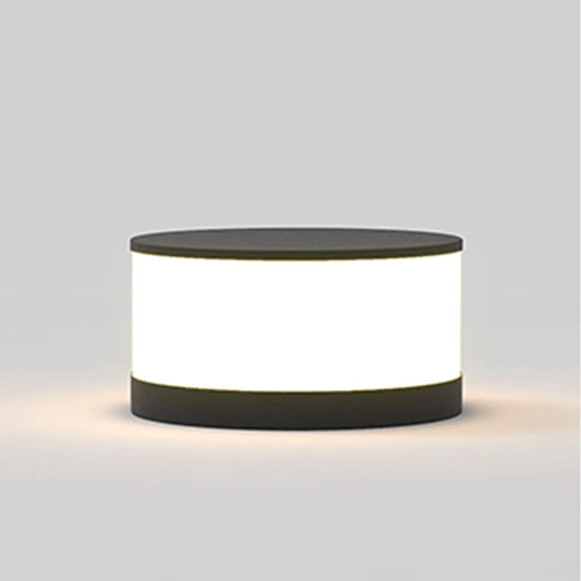 Minimalist LED Door Column Headlight Waterproof Acrylic Lamp Shade for Garden Wall Patio Post Street Lights Post Light Fixtures