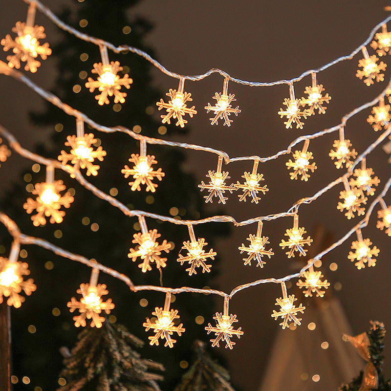 New Outdoor Christmas LED String Lights Waterproof Decorative Atmosphere Lights for Christmas Tree String Decorations
