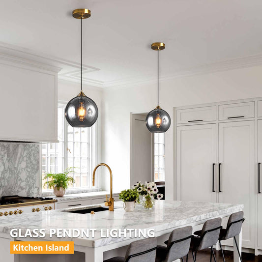 Modern LED Glass Chandelier Pendant Light Classic E27 Ceiling Light Restaurant 80 Yellow Warehouse Slope 270 Easy Hanging